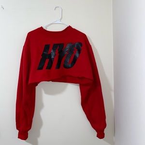 Cropped H.Y.O (Hold Your Own) Sweater  1 of 1